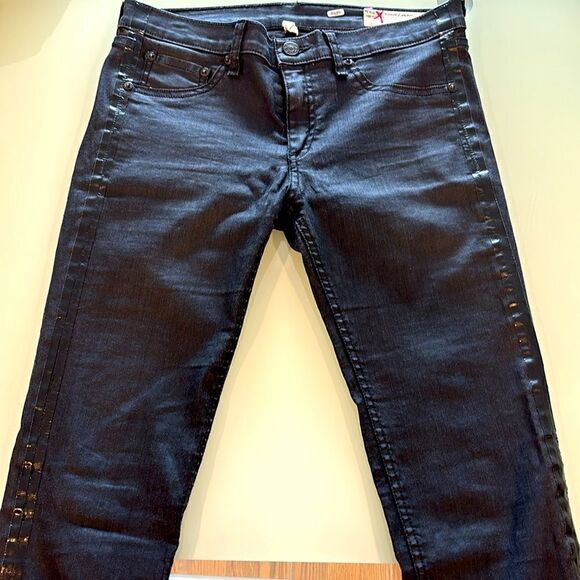 Rag & bone Jean for intermix black 29 leggings very starchy - Picture 1 of 13